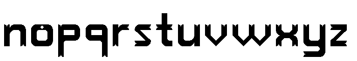Fortoco Regular Font LOWERCASE