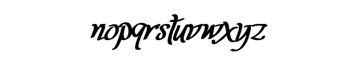 Fortuin Handlettering Font LOWERCASE