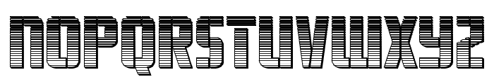 Fortune Soldier Chrome Font UPPERCASE