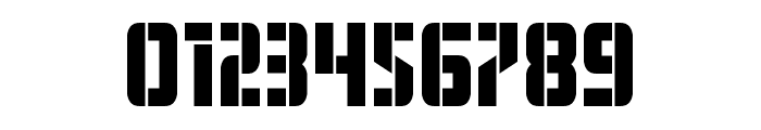 Fortune Soldier Condensed Font OTHER CHARS
