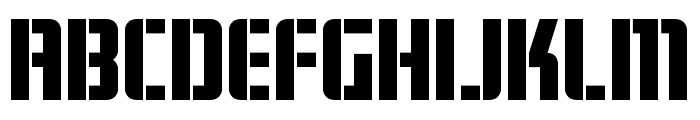 Fortune Soldier Font UPPERCASE