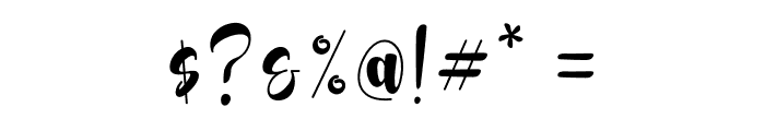Fortunela Font OTHER CHARS