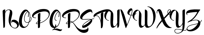 Fortunela Font UPPERCASE