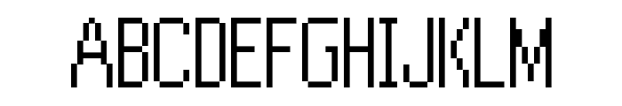FortySeven Micro NBP Font UPPERCASE