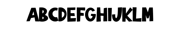 Fortyfresh Free Regular Font LOWERCASE