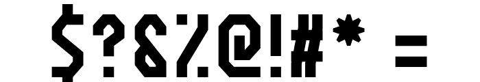 Fortzilla Font OTHER CHARS