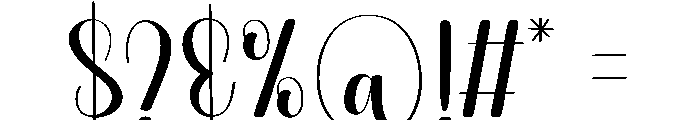 Forward Font OTHER CHARS