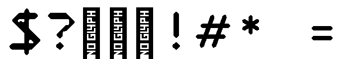 Fotymo Regular Font OTHER CHARS