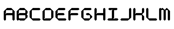 Fotymo Regular Font UPPERCASE