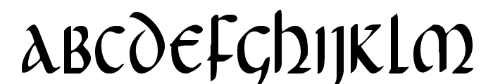Foucault Condensed Font LOWERCASE