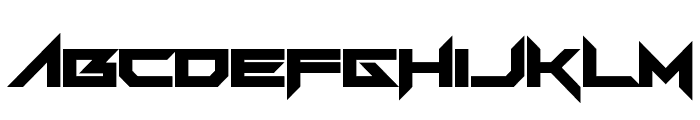 FoughtKnight Victory Font UPPERCASE