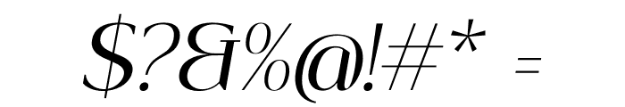 Foundland Italic PERSONAL USE ONLY Regular Font OTHER CHARS