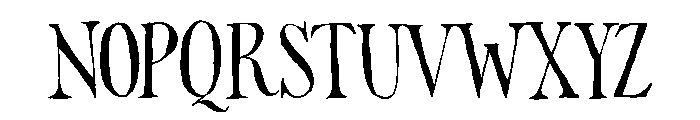 FountainPersona3Demo Font UPPERCASE