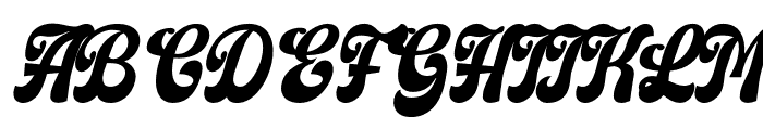 Fountained Personal Use Font UPPERCASE