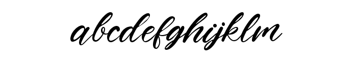 Four Signature Font LOWERCASE