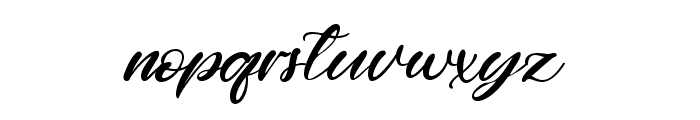 Four Signature Font LOWERCASE