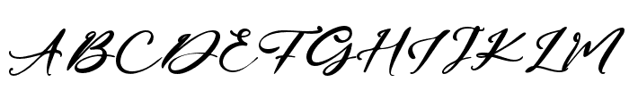 FourSignature Font UPPERCASE