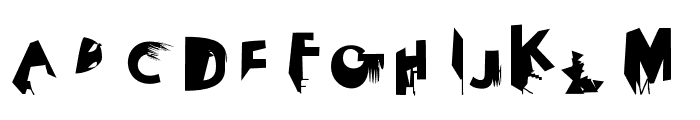 FourTe Font UPPERCASE
