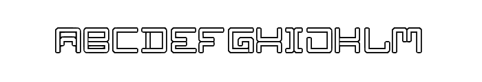 Fourth Gear Regular Font UPPERCASE