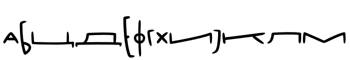 Fox Typeface Ridji Rep Font UPPERCASE