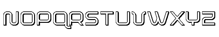 Fox on the Go 3D Font UPPERCASE