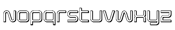 Fox on the Go 3D Font LOWERCASE