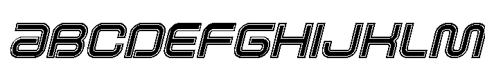 Fox on the Go Academy Italic Font UPPERCASE