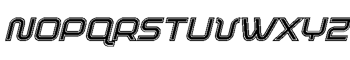 Fox on the Go Academy Italic Font UPPERCASE