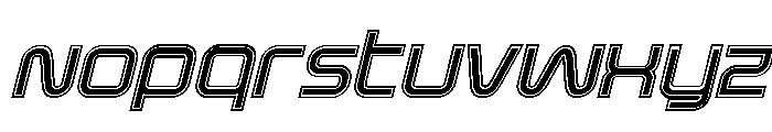 Fox on the Go Academy Italic Font LOWERCASE