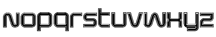 Fox on the Go Academy Font LOWERCASE