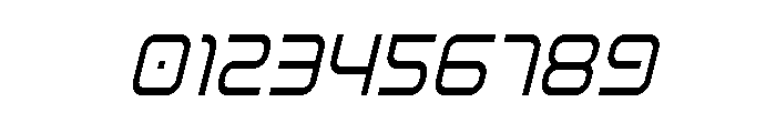 Fox on the Go Condensed Italic Font OTHER CHARS