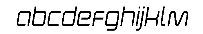 Fox on the Go Condensed SemiIt FONT