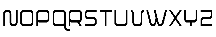 Fox on the Go Condensed Font UPPERCASE