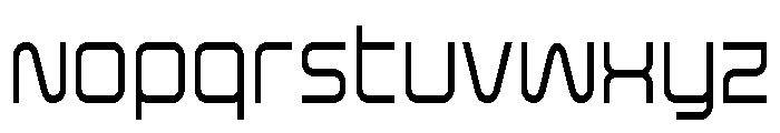 Fox on the Go Condensed Font LOWERCASE