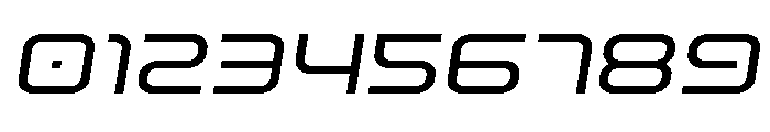 Fox on the Go Expanded SemItal Font OTHER CHARS