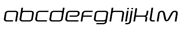 Fox on the Go Expanded SemItal FONT
