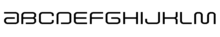 Fox on the Go Expanded Font UPPERCASE