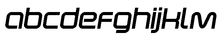 Fox on the Go Extra-Bold SemIt FONT