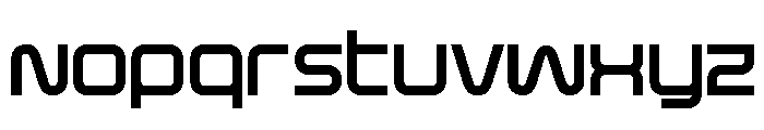 Fox on the Go Extra-Bold Font LOWERCASE