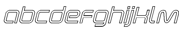 Fox on the Go Outline Italic FONT