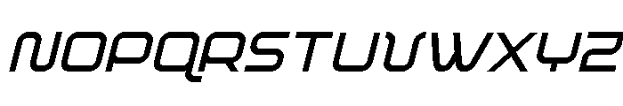 Fox on the Go Semi-Bold Italic Font UPPERCASE