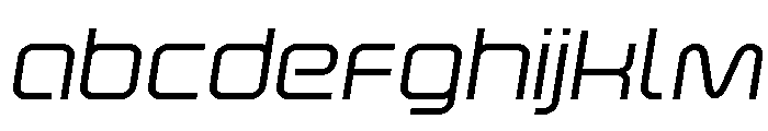 Fox on the Go Semi-Italic FONT