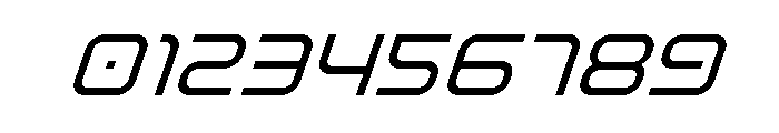 Fox on the Go Super-Italic Font OTHER CHARS
