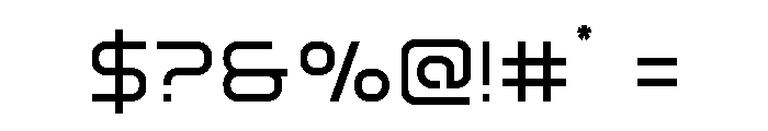Fox on the Go Font OTHER CHARS