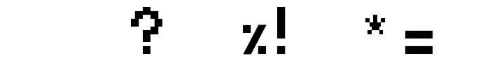 font5089 Font OTHER CHARS