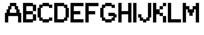 font5089 Font UPPERCASE