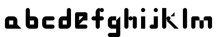 fontastic Regular Font LOWERCASE