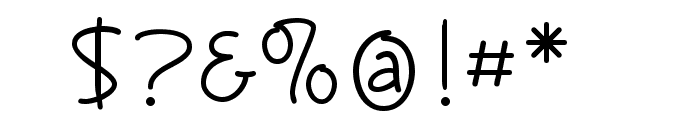 fontastic Font OTHER CHARS