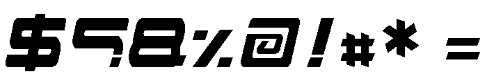 fontdaemonium Bold Font OTHER CHARS