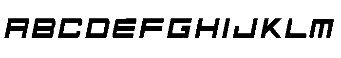 fontdaemonium Bold Font UPPERCASE